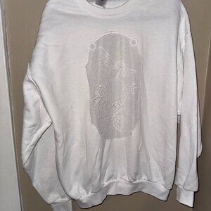 Lace Cut Out Sweatshirt